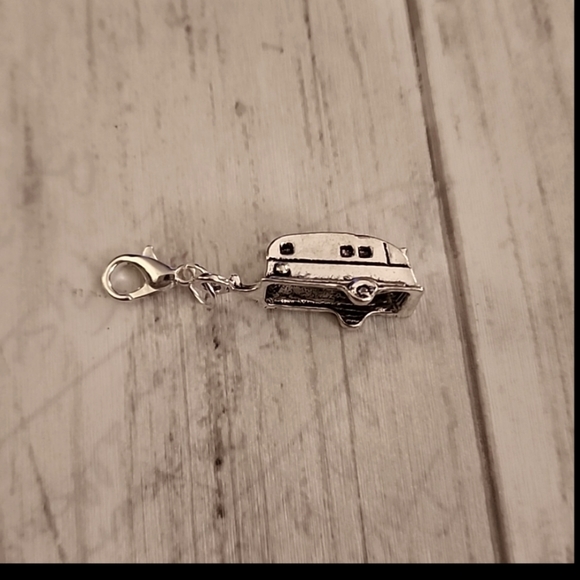 HAPPY CAMPER Style Charm Zipper Pull Fits Many Style Bracelets🦞 - Picture 2 of 4